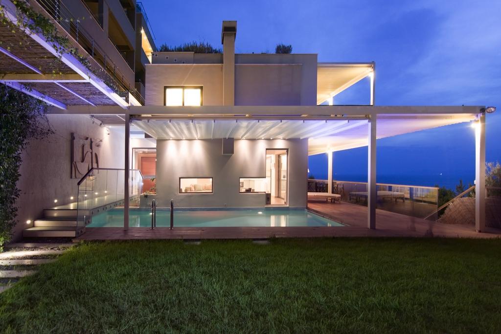 Villa Hidden Sanctuary In Saronida Anavyssos Exterior foto